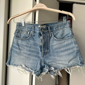 Madewell denim shorts